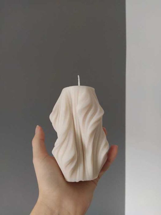 Vela swirl, ondulada