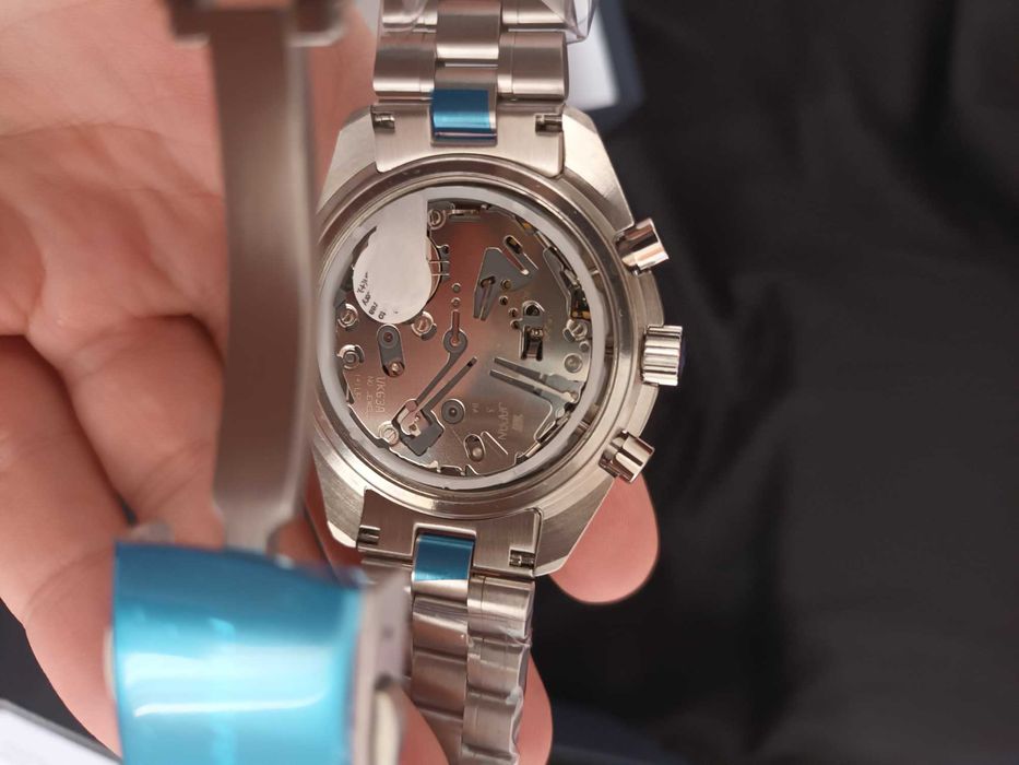 Relógio Tributo Omega Speedmaster Versão Limitada de Aniversário
