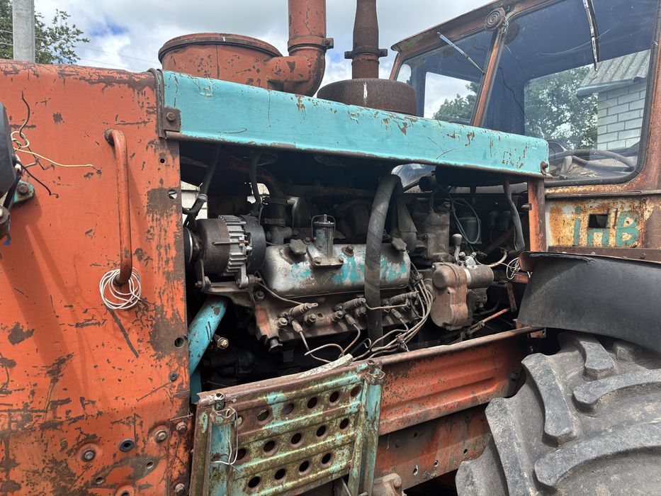 Трактор ХТЗ Т-150К з ПЛУГОМ ПЛН 5 35