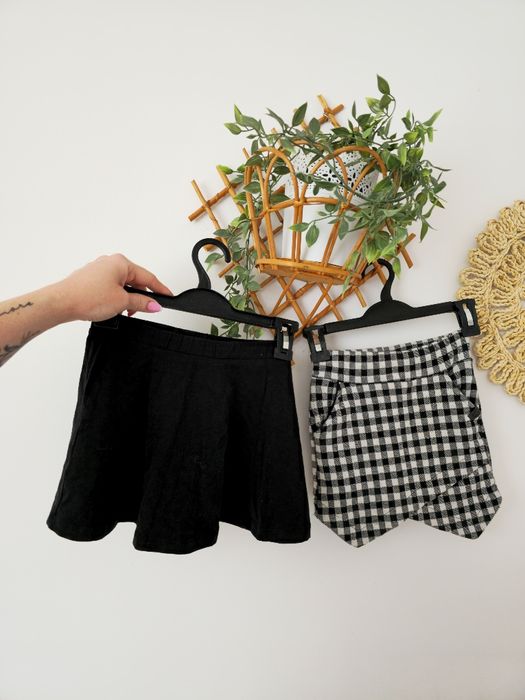 Zestaw 7 szt sukienka spódnica spódnico spodnie dla dziewczynki 104 11