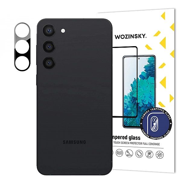 Wozinsky Full Camera Glass szkło hartowne Samsung Galaxy S23+ na apara