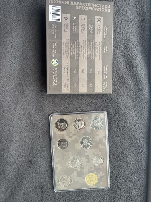 Набір "Монети України 2025" у сувенірному пакованні