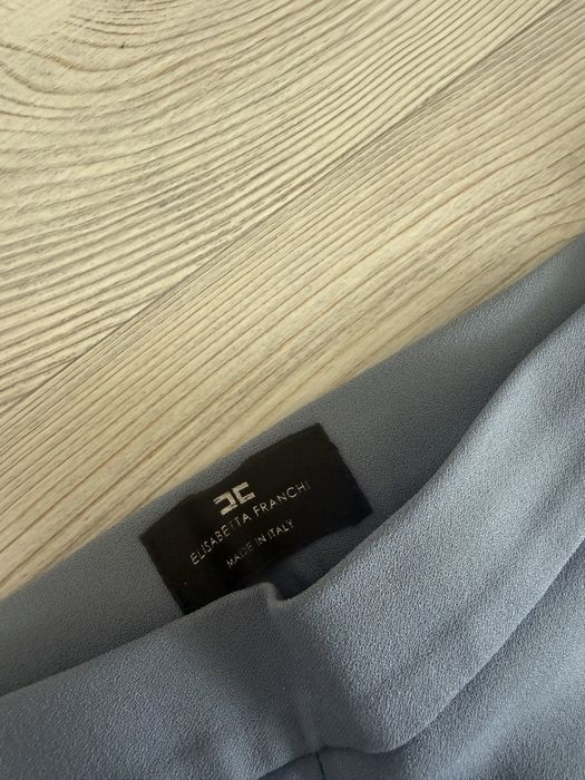 Брюки голубые Elisabetta Franchi