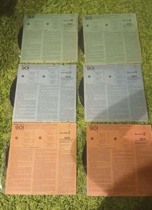 Płyty winylowe do nauki języka angielskiego