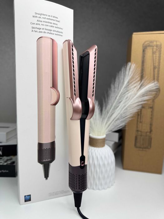 HT01 Airstrait Ceramic Pink/Rose Gold  гладке волосся без пошкоджень