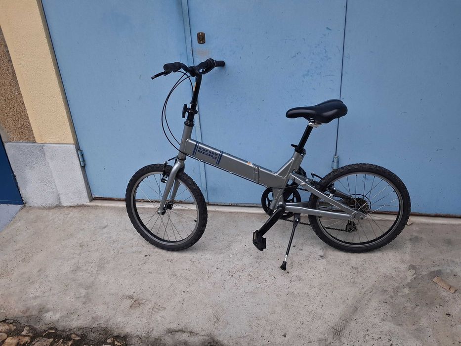 Bicicleta de alumínio articulada roda 20 pronta a pedalar