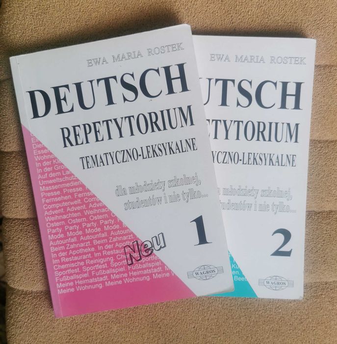 Ewa Maria Rostek Deutsch repetytorium tematyczno – leksykalne t.1-2