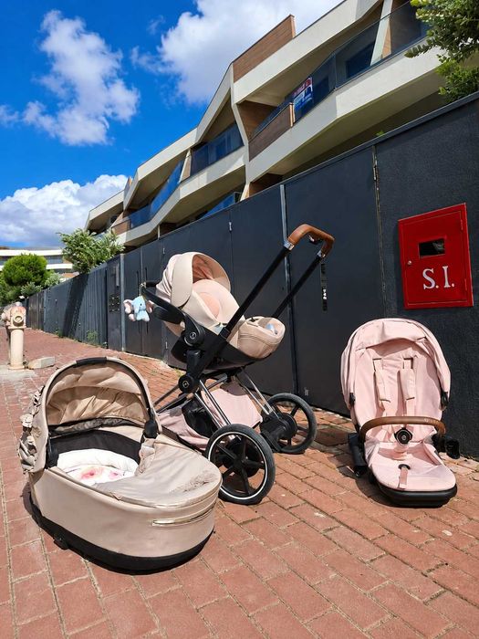 CYBEX Platinum e-Priam - Conjunto Elétrico Completo | Quase Novo