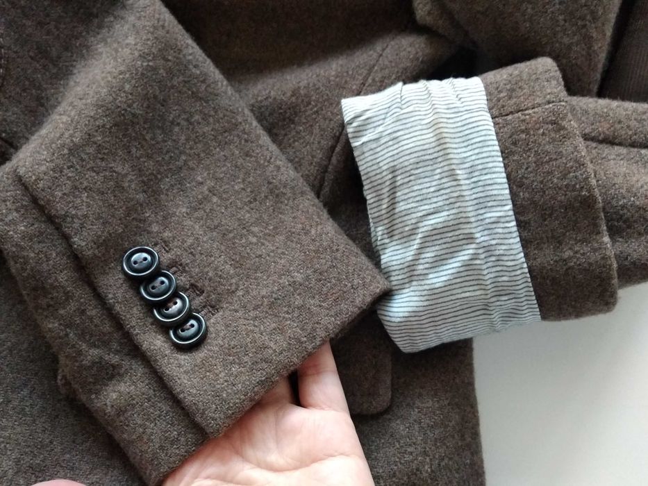 40-42р. Шерстяной пиджак marc o´polo