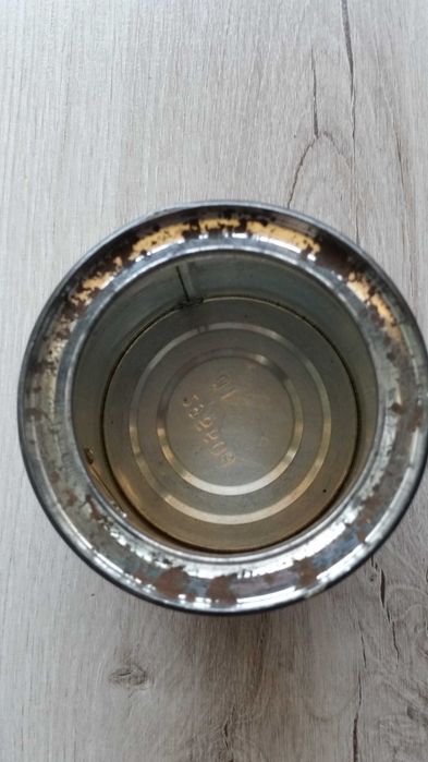 Metalowa puszka po kawie Nescafe Instant - vintage
