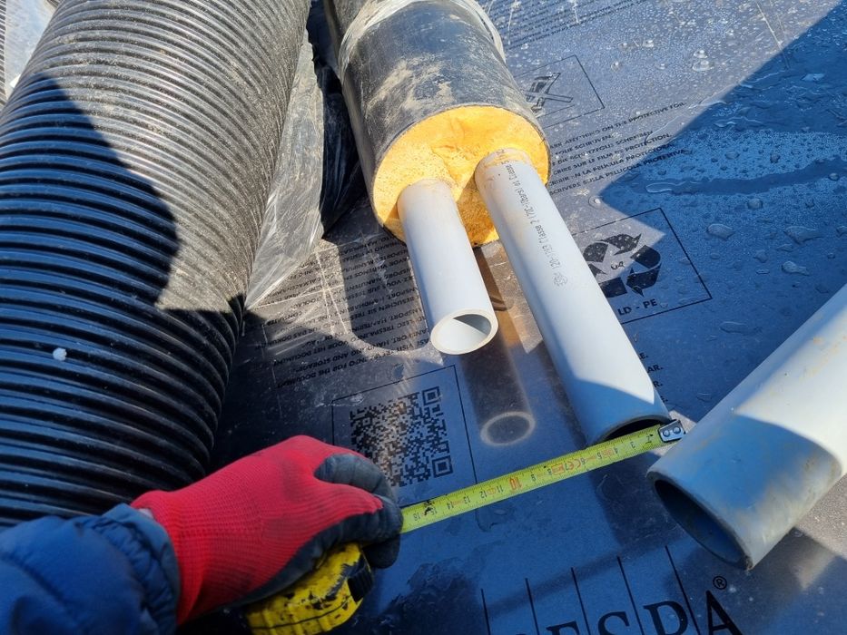 Kolano preizolowane 60mm podwojne