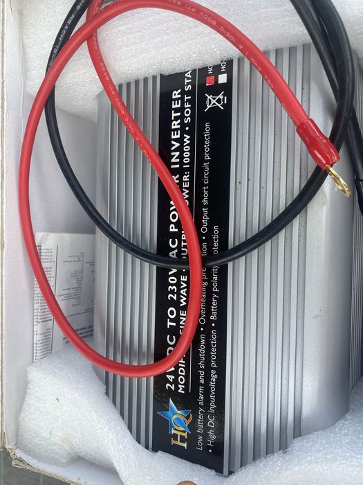 Inversor DC AC 24v 1000w