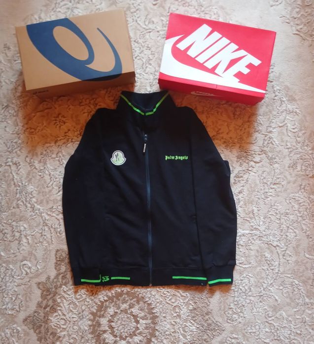 Олімпійка palm angels x moncler black