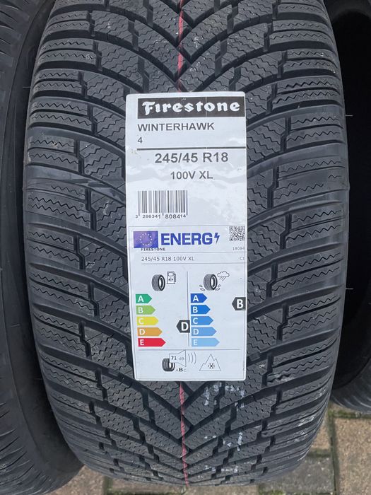 Nowe opony zimowe Firestone Winterhawk 4 245/45/18