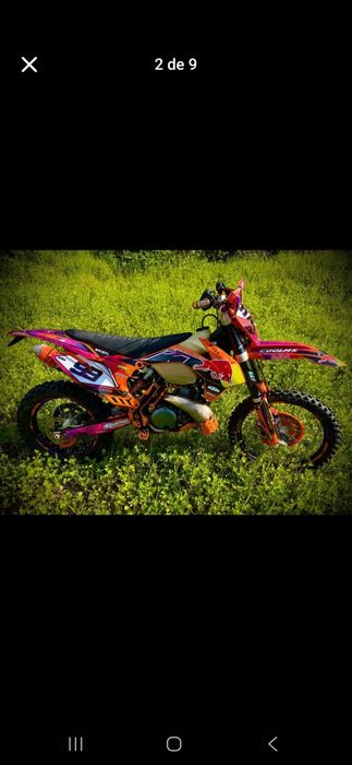 KTM 300 exc trail raid