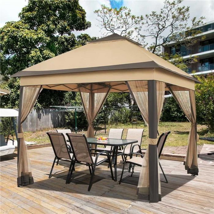 Tenda dobrável 3,3 x 3,3 m
