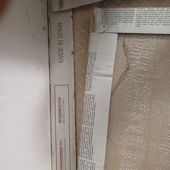 Plytki podłogowe scienne