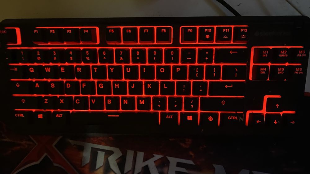 Teclado Steelseries Apex 3 TKL - Como Novo