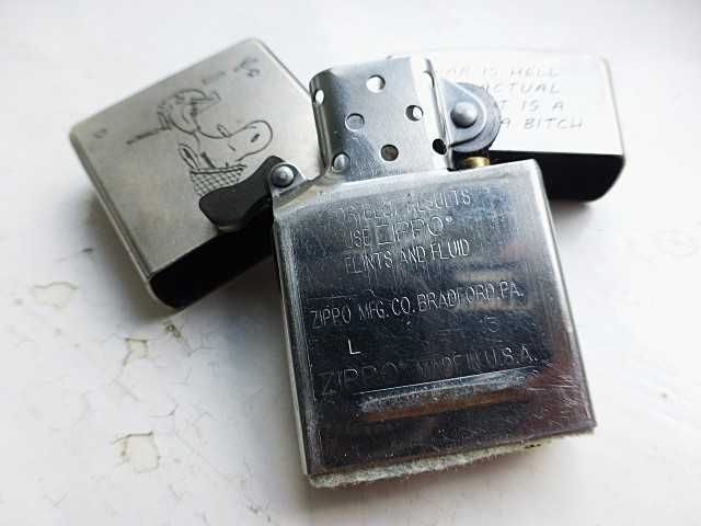 Zapalniczka Zippo Wietnam Replika US Army War Is Hell Snoopy Grawer