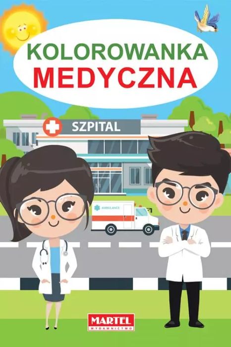 Kolorowanka medyczna. Martel. Nowy Produkt