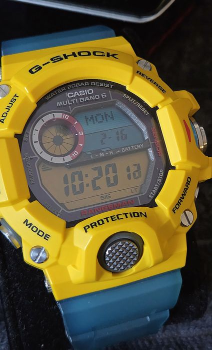 Casio G-Shock GW 9400 Rangeman custom, 5 pasków.