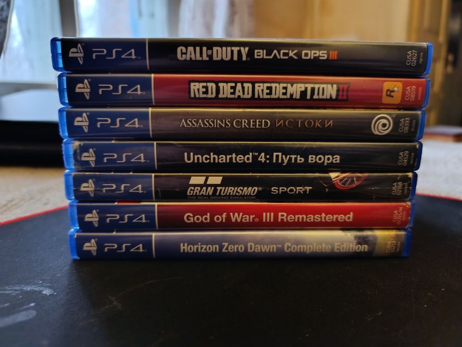 Диски для PlayStation 4