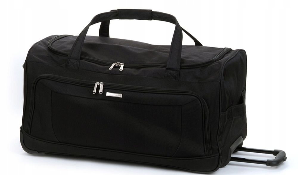 Torba podróżna laurent L 150l czarna 2290 kółka