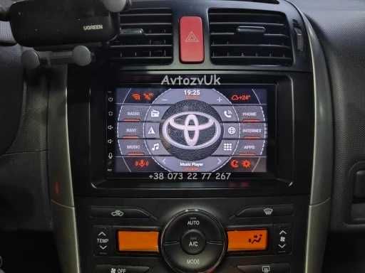 Магнитола TOYOTA Prado Corolla Camry Auris RAV4 2 дин CarPlay Android