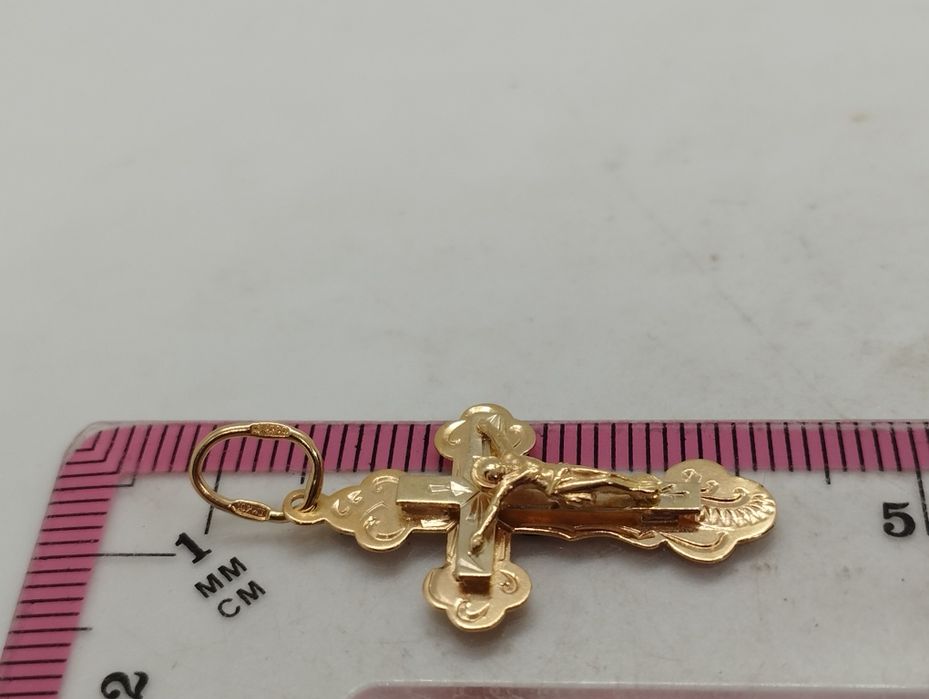 Золотой крестик 1.49 грамма