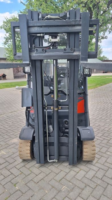 Linde H20 stan IDEALNY Triplex przesuw wolny skok wózek widłowy widlak