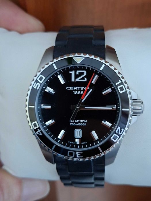 Zegarek męski Certina DS Action 200 m - Nowy, nienoszony