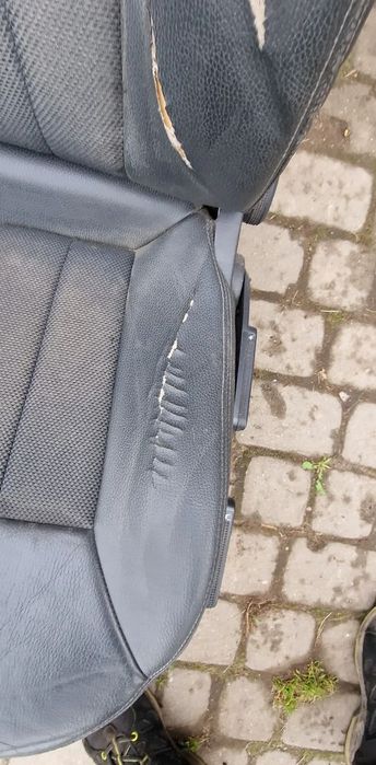 fotel przód prawy lewy półskóra vectra c lift