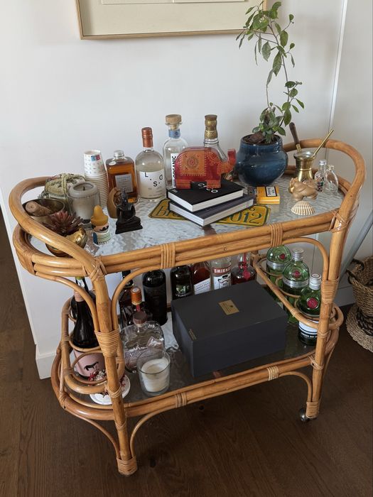 Carrinho bebidas rattan Zara Home