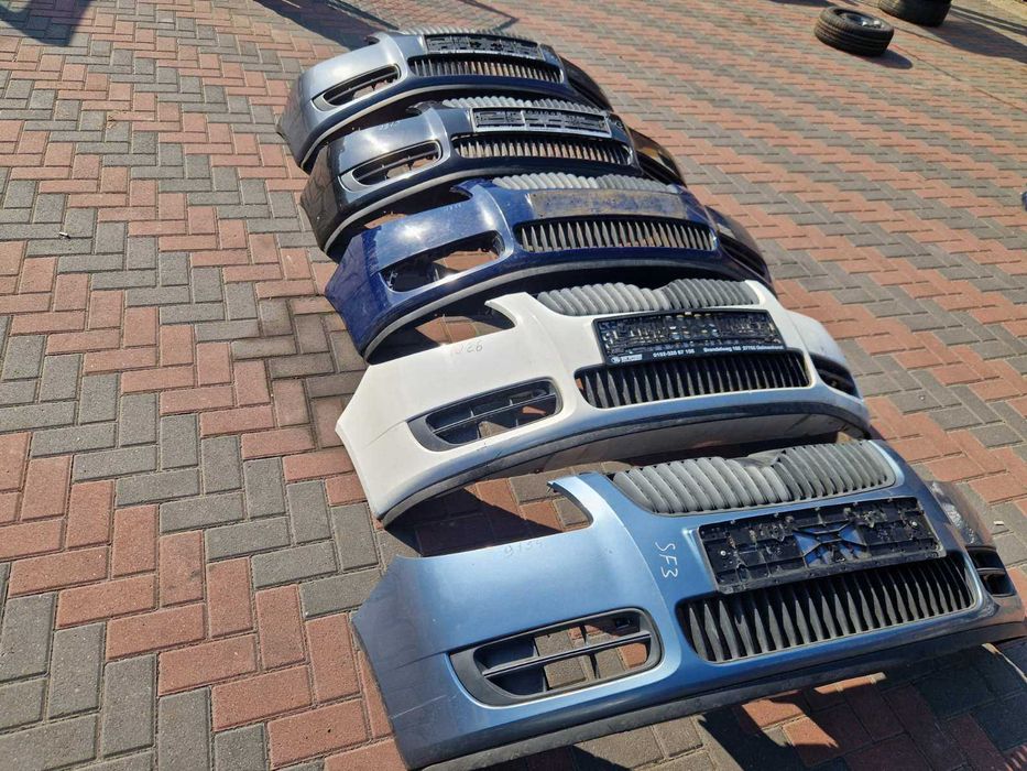 Бампер передній skoda Roomster, Skoda Fabia 2007-2009