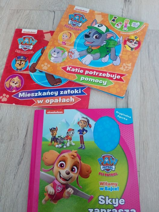 Książeczki psi patrol