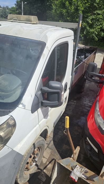 Peugeot boxer wywrotka
