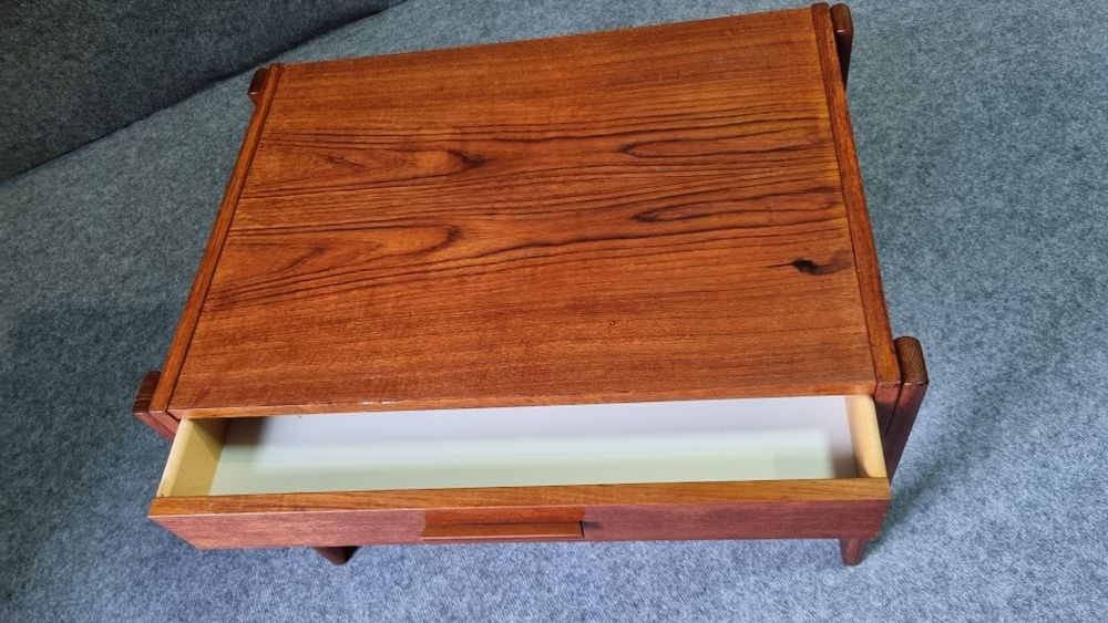 Duński Stolik/Szafka lata 70 Teak Mid Century