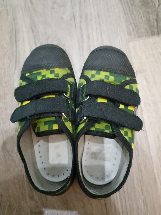 Buty trampki kapcie do przedszkola Minecraft 26 dla chlopca