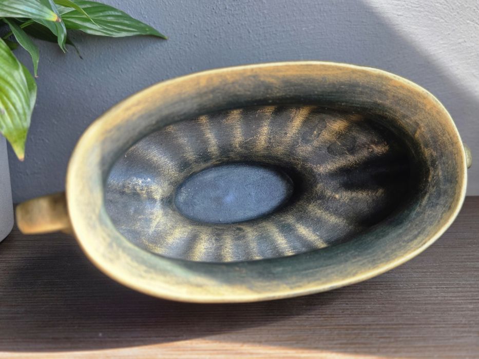 Ceramiczna doniczka gondola w Greckim stylu