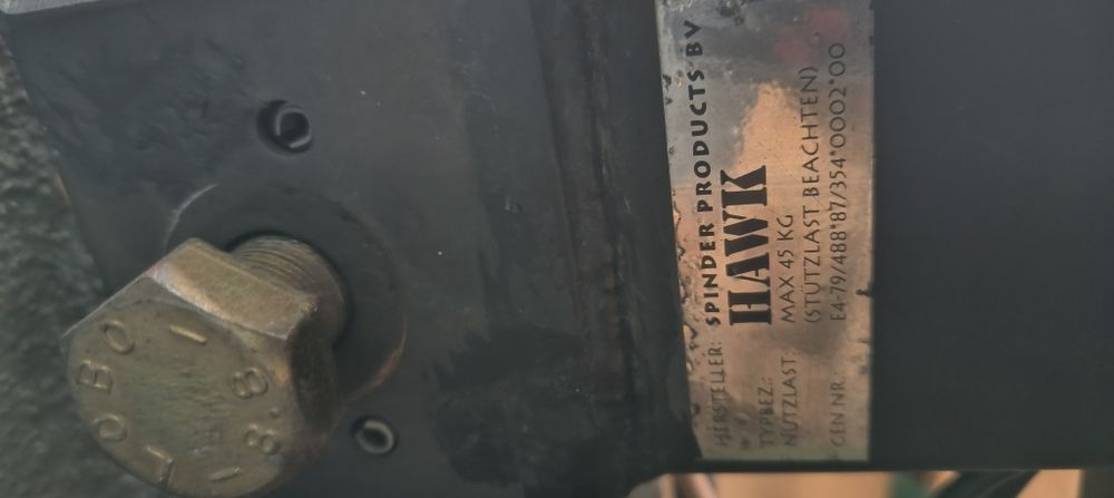 Bagażnik rowerowy na hak HAWK pilne !!!