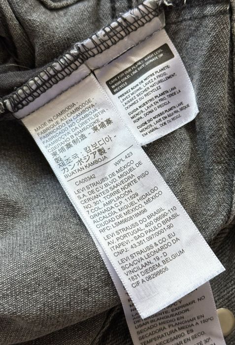 levis джинсова куртка