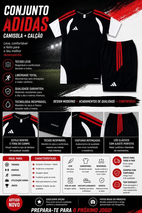 Conjunto Desportivo - Adidas
