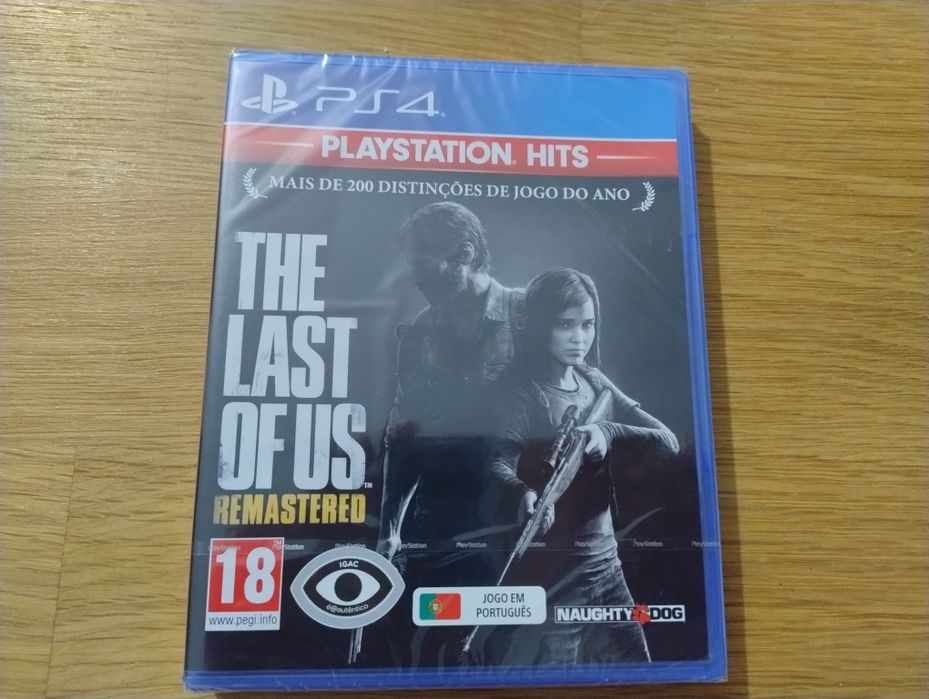 THE Lasr of us remastered Jogo novo e selado para PS4