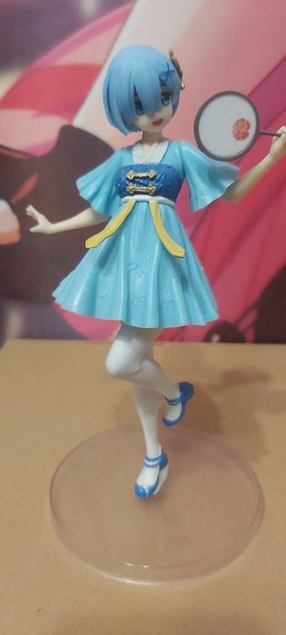 Figurka anime re:zero rem ram