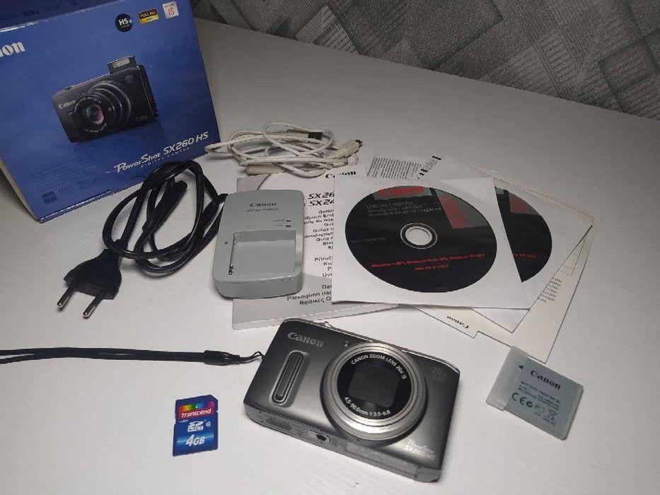Canon PowerShot SX260 HS (Повний Комплект)