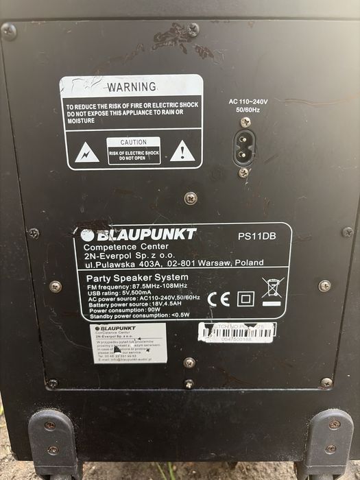 Glosnik kolumna PS11BD
