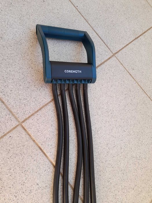 Corength Elástico Extensor de Musculação, Ajustável de 5 a 25 kg