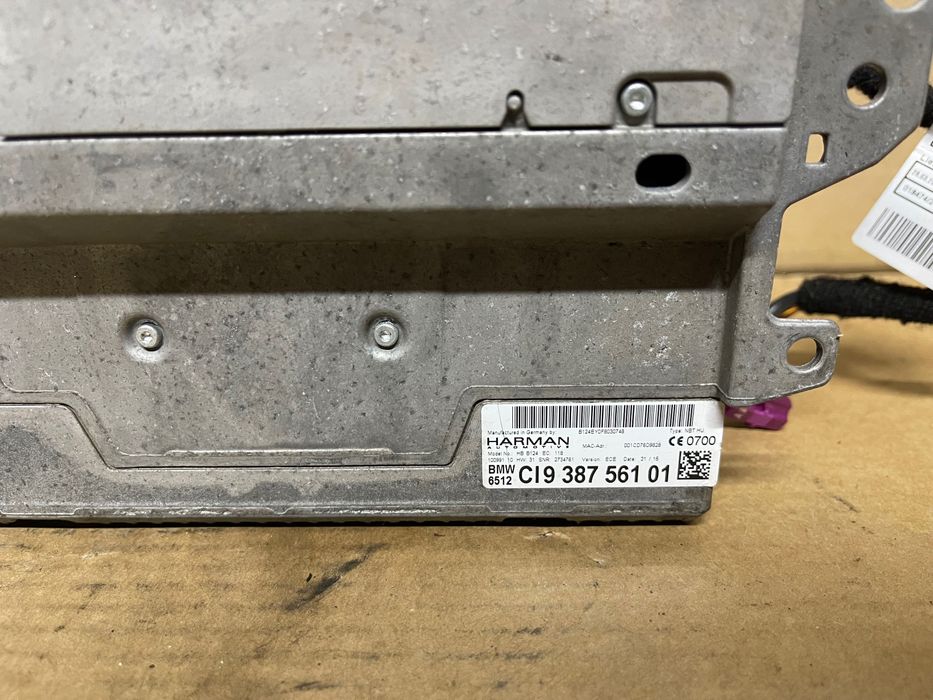 RADIO HARMAN NBT HU ORIGINAL MINI COOPER D C19387.56101