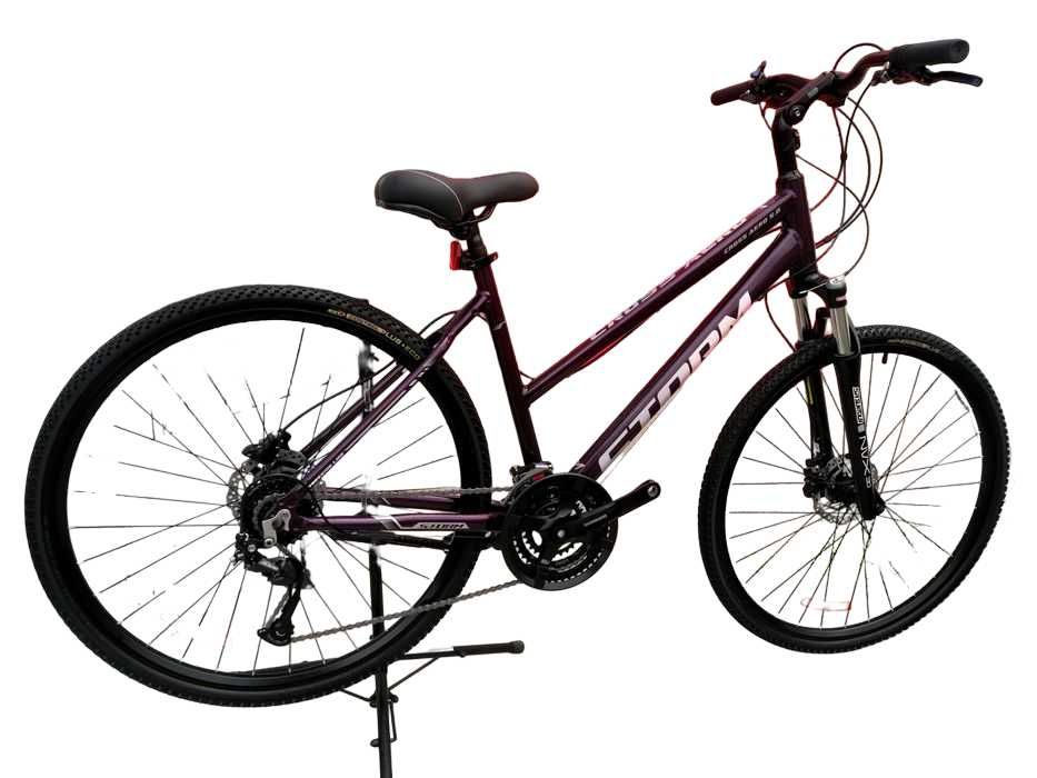 NOWY STORM CROSS AERO 5.0 Lady Roz. 19" *Koła 28* HYDRAULIKA Crossowy!