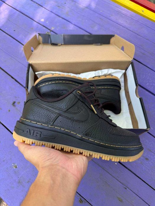 ОРИГІНАЛ! Nike Air Force 1 Luxe Black 39 41 42 44 44.5 45 | DB4109-001